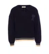 Ami Alexandre Mattiussi Ami Paris Sweaters In Blue