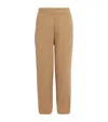 Ami Alexandre Mattiussi Ami De Coeur Wide-leg Sweatpants In Neutral