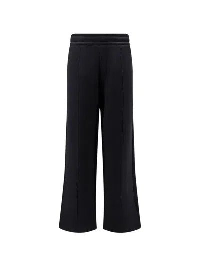 Ami Alexandre Mattiussi Ami De Coeur Wide-leg Track Pants In Blue