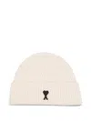 Ami Alexandre Mattiussi Ami De Coeur Wool Beanie In Multi