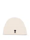 Ami Alexandre Mattiussi Ami De Coeur Wool Beanie