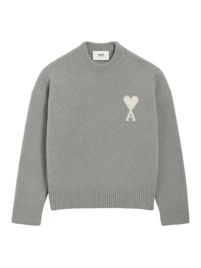 AMI ALEXANDRE MATTIUSSI AMI DE COEUR WOOL JUMPER