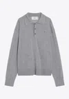 Ami Alexandre Mattiussi Ami Paris And Polo Ami Paris De Coeur In Gray