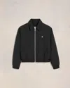 Ami Alexandre Mattiussi Ami Paris Long-sleeved Zipped Jacket In Black