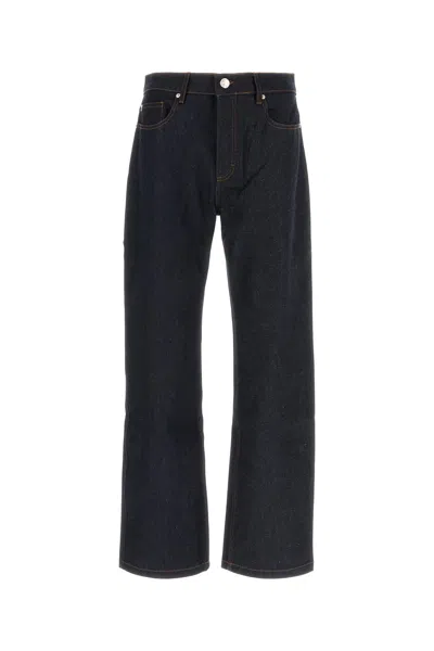 Ami Alexandre Mattiussi Ami Denim Jeans In Blue