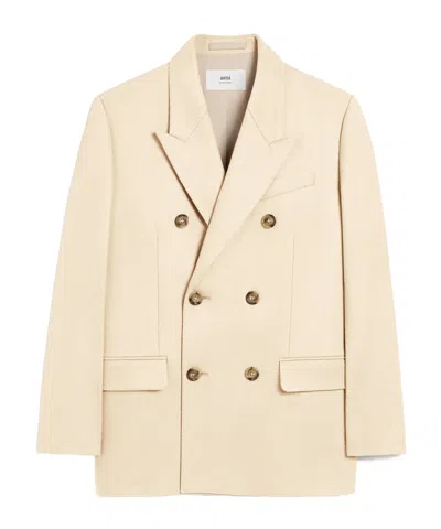 AMI ALEXANDRE MATTIUSSI AMI DOUBLE-BREASTED BLAZER