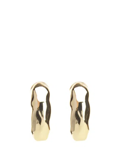 Ami Alexandre Mattiussi Ami Dune Hoop Earrings In Multi