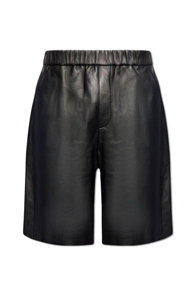 AMI ALEXANDRE MATTIUSSI AMI ELASTICATED WAIST BERMUDA SHORTS