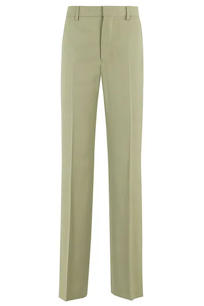 AMI ALEXANDRE MATTIUSSI AMI FLARE LEG PANTS WITH HIGH WAIST AND TAILORED FINISH