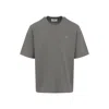 Ami Alexandre Mattiussi Ami Paris Tshirt In Grey