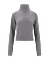 Ami Alexandre Mattiussi Ami Paris Slim Tonal Adc Sweater Clothing In Gray