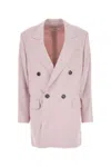 Ami Alexandre Mattiussi Ami Paris Jackets And Vests In Pink