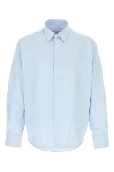 Ami Alexandre Mattiussi Ami Light Blue Oxford Shirt