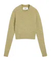 Ami Alexandre Mattiussi Pullover Mit Ami De Coeur-stickerei In Nude