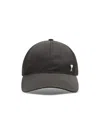 Ami Alexandre Mattiussi Black Nylon Ami De Coeur Stud Cap Grey In Black