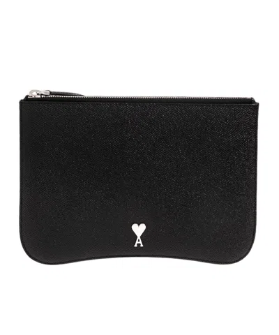 Ami Alexandre Mattiussi Paris Paris Pouch-tu Nd Ami Female In Black