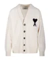 Ami Alexandre Mattiussi Ami Paris Sweaters In Pink