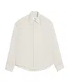 Ami Alexandre Mattiussi Ami Paris Short Sleeve Cotton Shirt In White