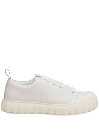 Ami Alexandre Mattiussi Ami Low Top Tempo White Sneakers