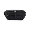 Ami Alexandre Mattiussi Ami Rectangular Polyamide Crossbody Bag In Black