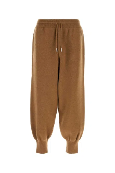 Ami Alexandre Mattiussi Ami Men's Merino Wool Joggers In Brown