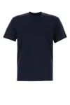 Ami Alexandre Mattiussi Ami Men Midnight Blue Cotton T-shirt In Blue