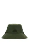 Ami Alexandre Mattiussi Ami Men Olive Green Polyester Bucket Hat