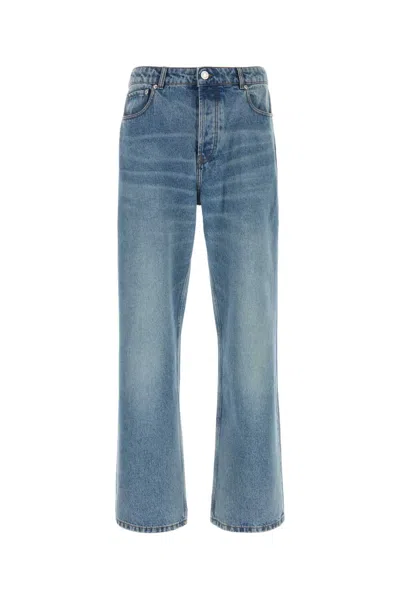 Ami Alexandre Mattiussi Ami Men's Straight-leg Jeans In Pink