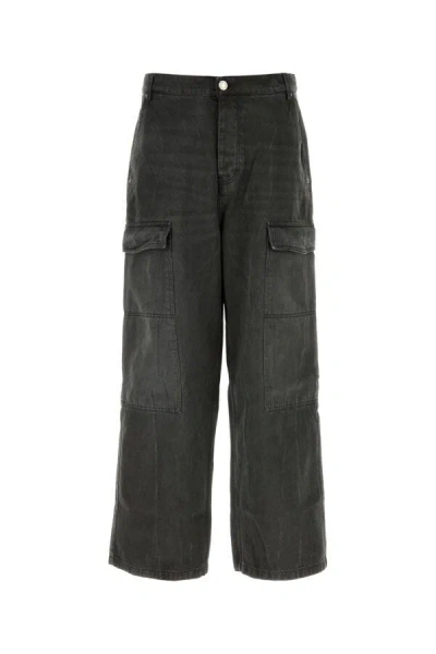 Ami Alexandre Mattiussi Relaxed Worker Baggy Jeans In Black