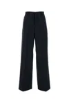 Ami Alexandre Mattiussi Wide Legged Pinstripe Trousers With