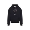 Ami Alexandre Mattiussi Ami Paris Navy Blue Cotton Sweatshirt In Black