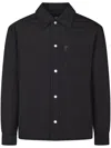 Ami Alexandre Mattiussi Ami De Coeur Padded Overshirt In Black