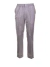 Shop Ami Alexandre Mattiussi Ami Paris 100% Cotton Comfortable Trousers