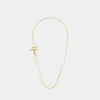 Ami Alexandre Mattiussi Ami Paris Adc 2 In 1 Chain Necklace In Gold