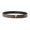 Ami Alexandre Mattiussi Ami Paris Adc Belt 25 In Brown