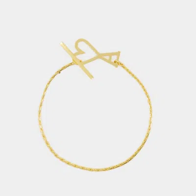 Ami Alexandre Mattiussi Ami Paris Adc Bracelet In Gray