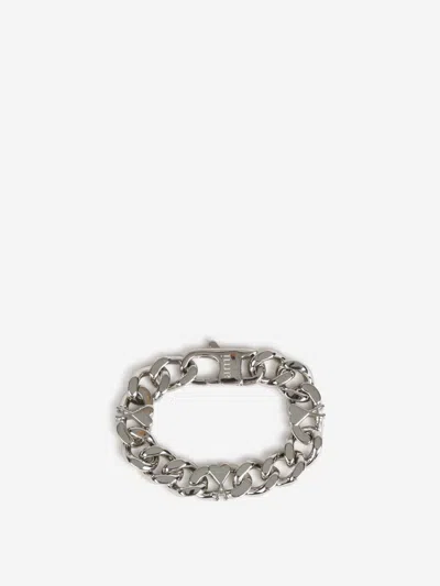 Ami Alexandre Mattiussi Ami Paris Adc Chain Bracelet In Metallic