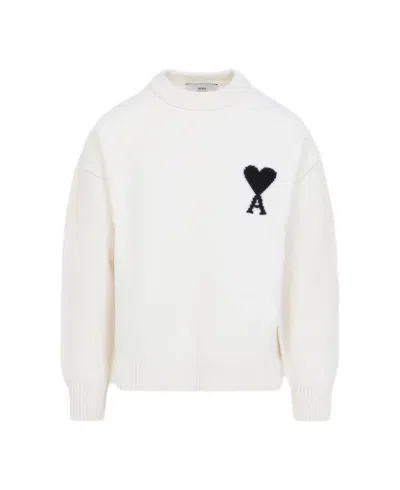AMI ALEXANDRE MATTIUSSI AMI PARIS ADC CREWNECK JUMPER
