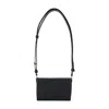 Ami Alexandre Mattiussi Ami Adc Crossbody - Leather - Black In Black