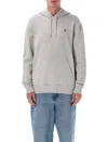 Ami Alexandre Mattiussi Ami Paris Ami Paris Grey Cotton Ami De Coeur Hoodie In Gray