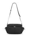 Ami Alexandre Mattiussi Black Ami De Coeur Messenger Bag Black