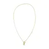 Ami Alexandre Mattiussi Ami Paris Collier Chaine Ami De Coeur In Gold