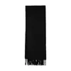 Ami Alexandre Mattiussi Ami Paris Adc Scarf In Black