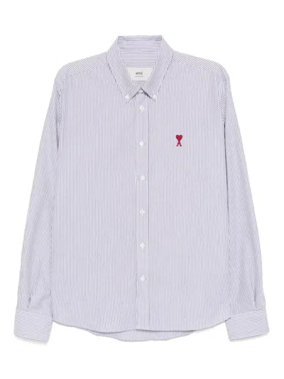Ami Alexandre Mattiussi Ami Paris Adc Shirt In Blue