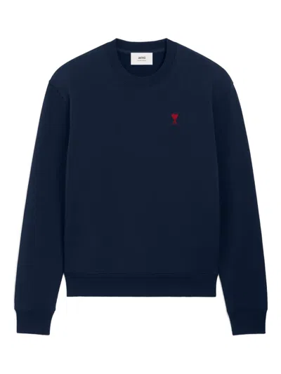 Ami Alexandre Mattiussi Ami Paris Adc Sweater In Blue