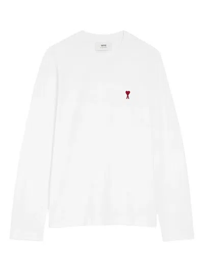 Ami Alexandre Mattiussi Ami Paris Adc Tshirt In Black