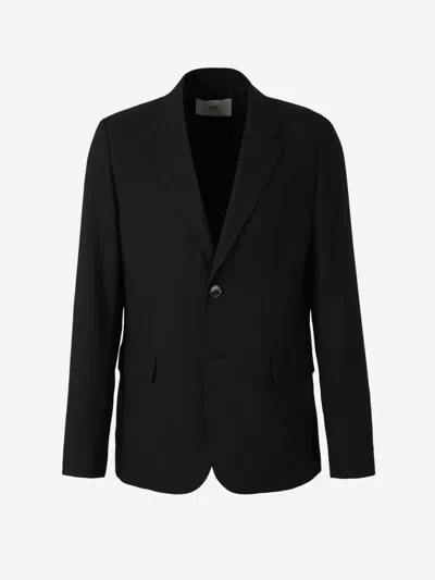 Ami Alexandre Mattiussi Ami Paris Jacket In Black