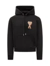 Ami Alexandre Mattiussi Ami Paris  Hoodie In Black