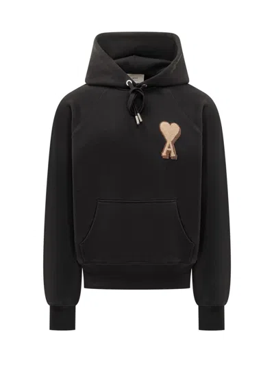 AMI ALEXANDRE MATTIUSSI AMI PARIS AMI ALEXANDRE MATTIUSSI HOODIE WITH LOGO