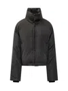 Ami Alexandre Mattiussi Ami De Coeur Down Jacket In Black